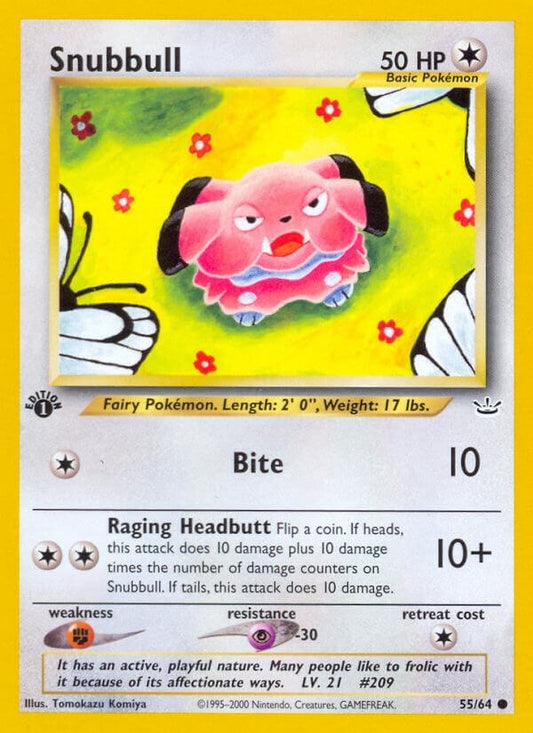 Image for Snubbull (55/64) - Pokemon