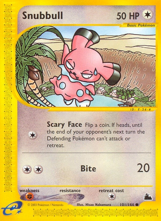 Image for Snubbull (101/144) - Pokemon
