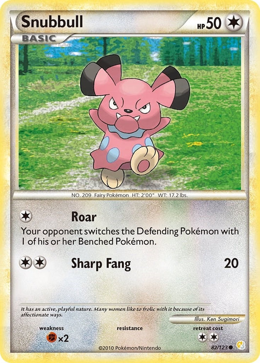 Image for Snubbull (82/123) - Pokemon
