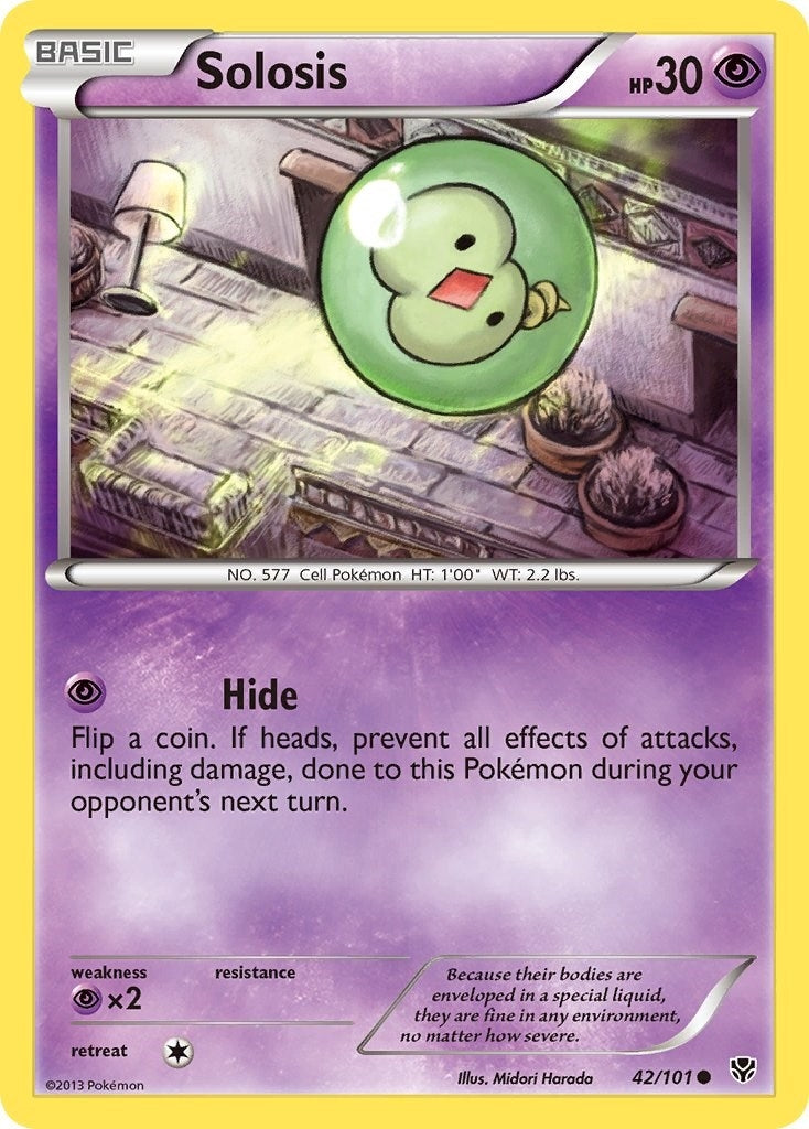 Image for Solosis (42/101) - Pokemon