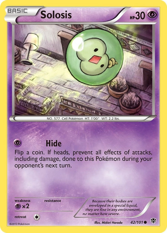 Image for Solosis (42/101) - Pokemon