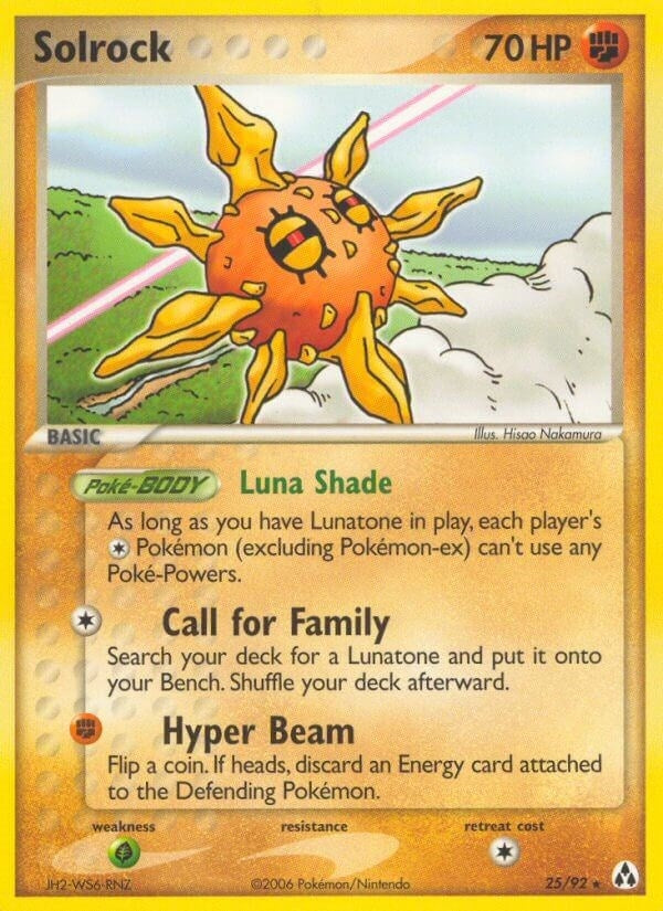 Image for Solrock (25/92) - Pokemon