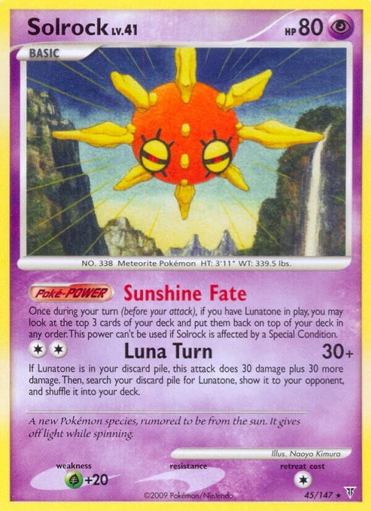 Image for Solrock (45) - Pokemon