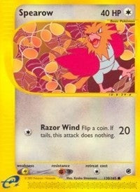 Image for Spearow (130/165) - Pokemon