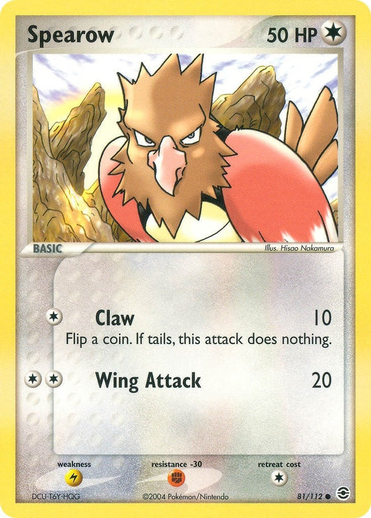 Image for Spearow (81/112) - Pokemon