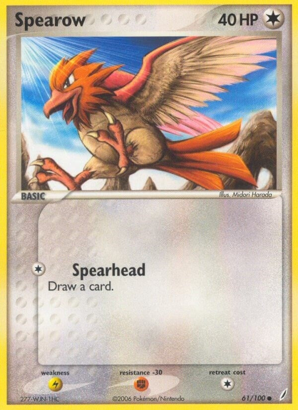 Image for Spearow (61/100) - Pokemon