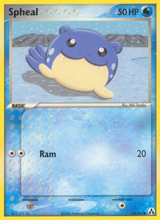 Image for Spheal (65/92) - Pokemon