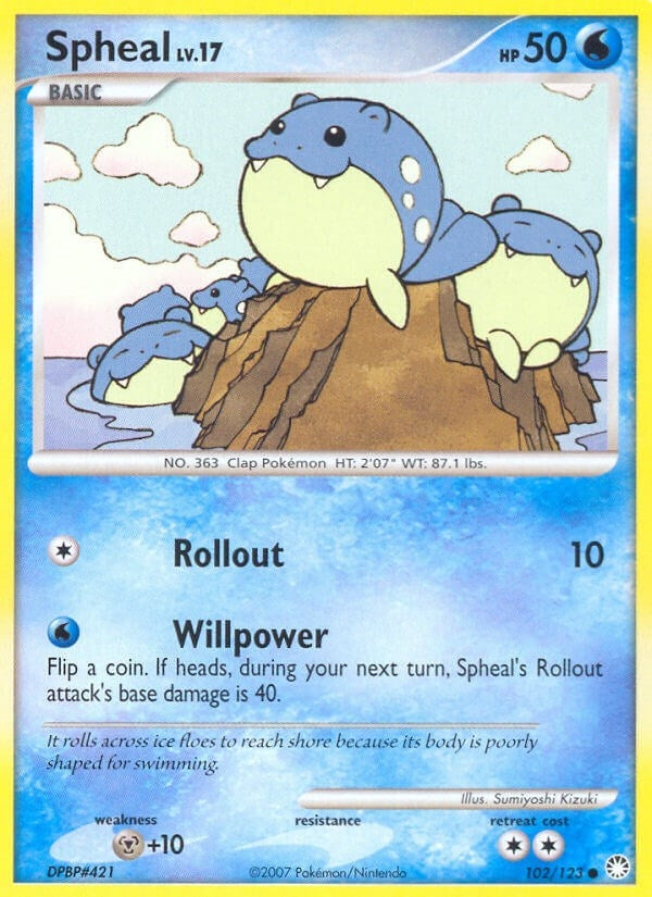 Image for Spheal (102/123) - Pokemon