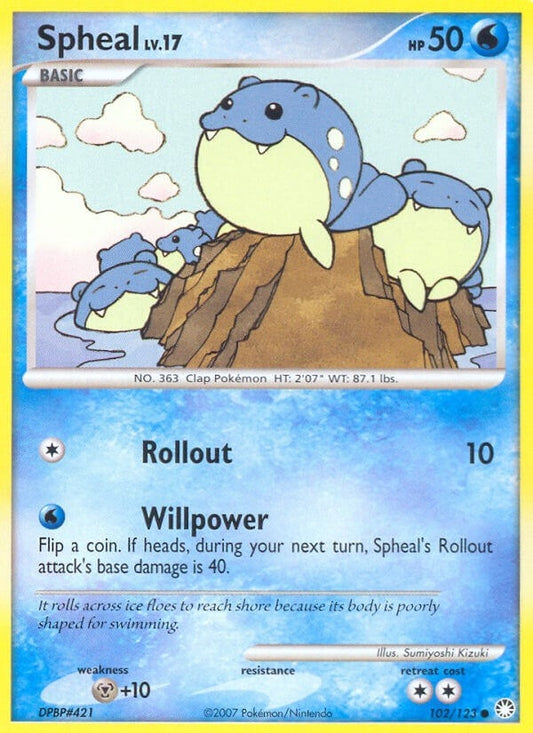 Image for Spheal (102/123) - Pokemon
