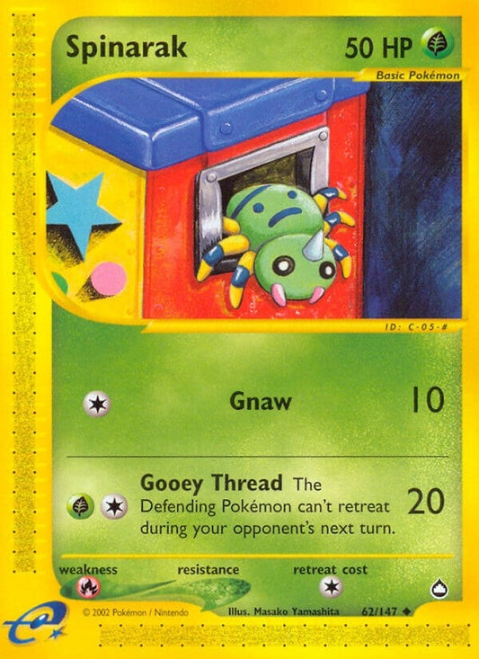 Image for Spinarak (62) (062/147) - Pokemon