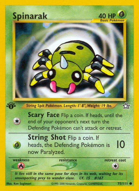 Image for Spinarak (075/111) - Pokemon