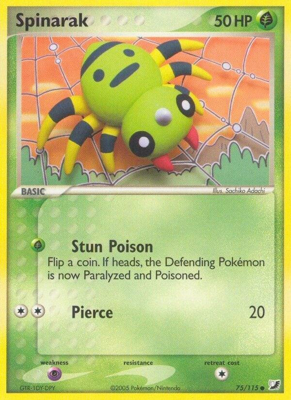 Image for Spinarak (75/115) - Pokemon