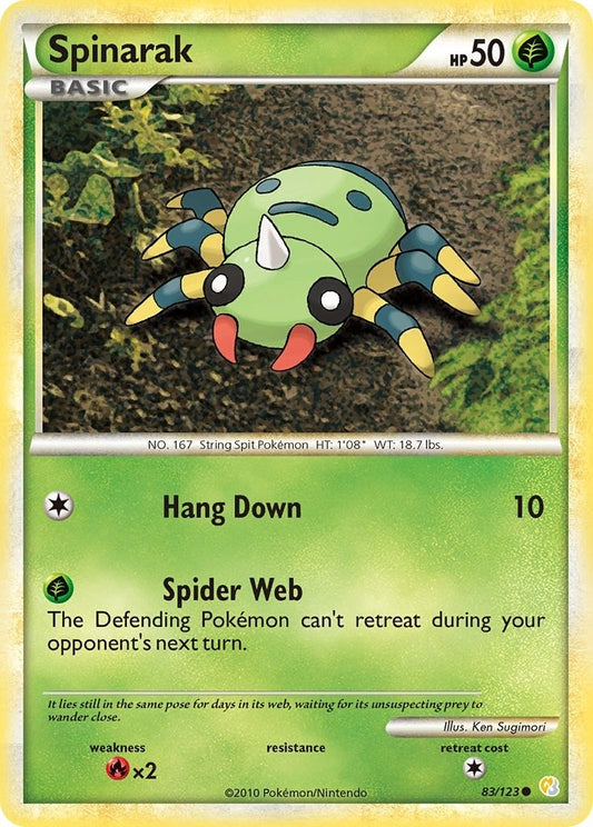 Image for Spinarak (83/123) - Pokemon