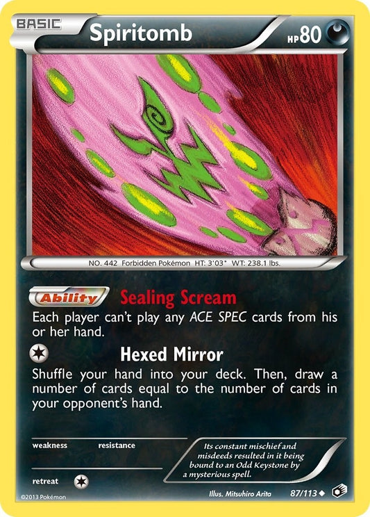 Image for Spiritomb (87/113) - Pokemon