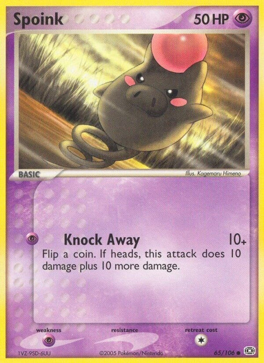 Image for Spoink (65/106) - Pokemon