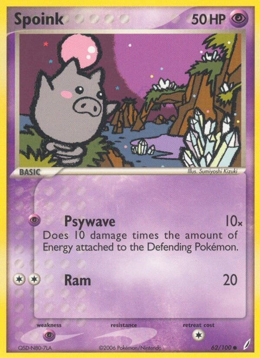 Image for Spoink (62/100) - Pokemon
