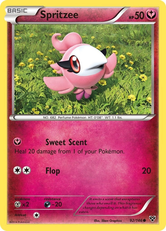 Image for Spritzee (92/146) - Pokemon