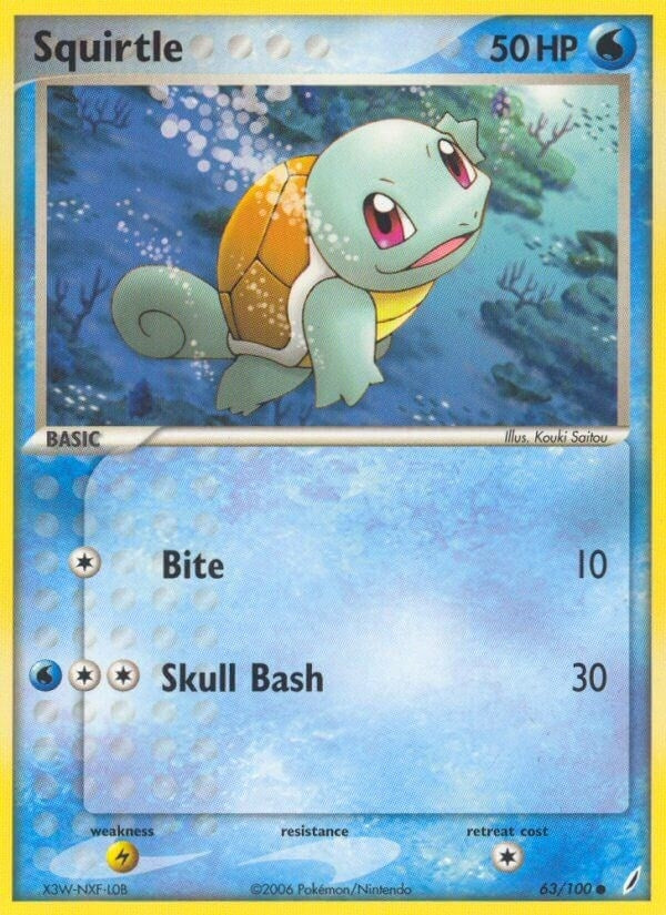 Image for Squirtle (63/100) - Pokemon