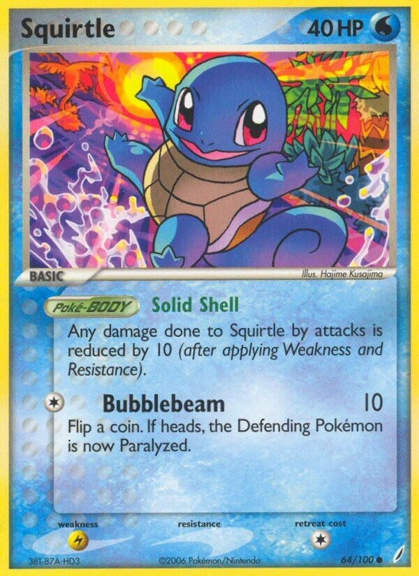 Image for Squirtle (64/100) - Pokemon