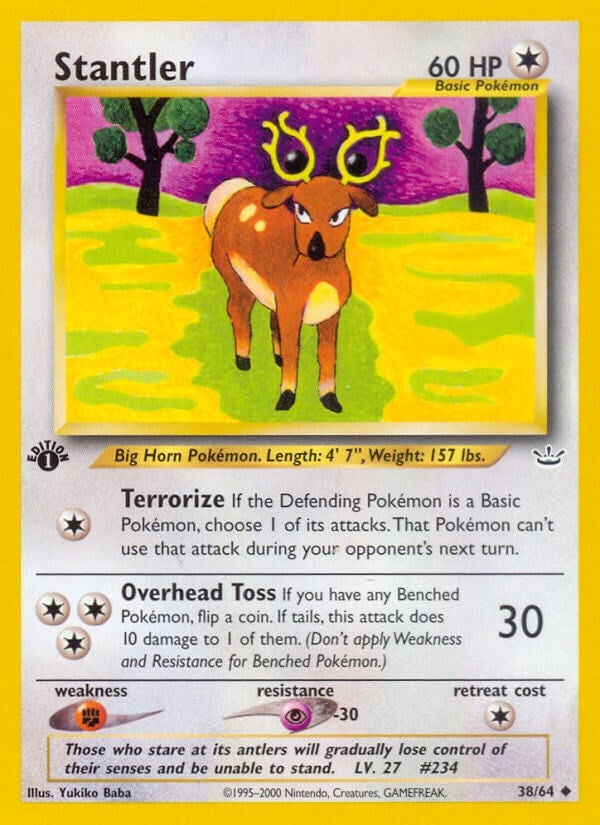 Image for Stantler (38/64) - Pokemon