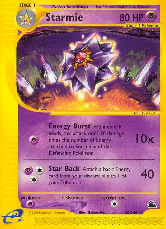 Image for Starmie (30) (030/144) - Pokemon