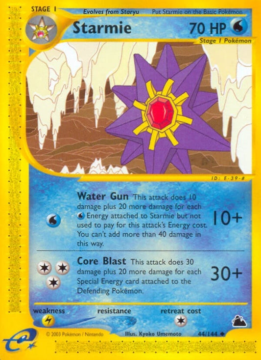 Image for Starmie (44) (044/144) - Pokemon