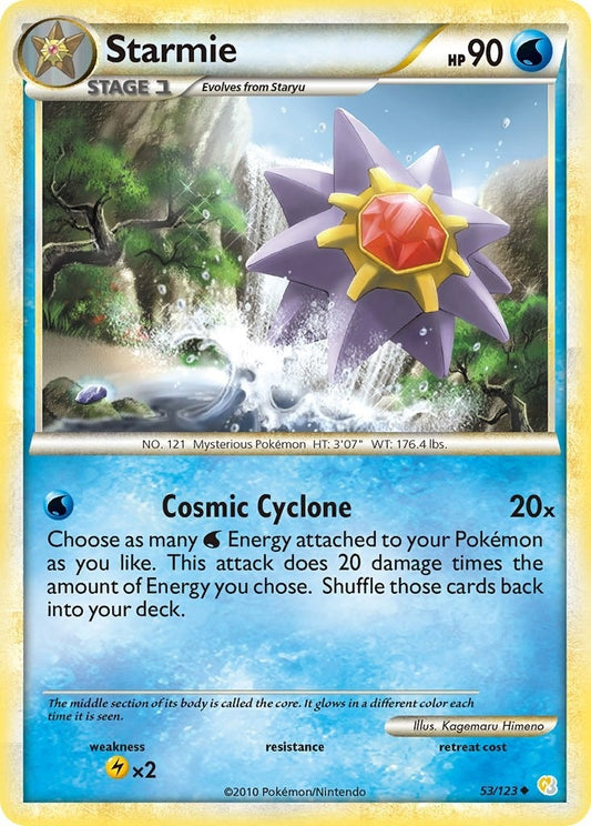 Image for Starmie (53/123) - Pokemon