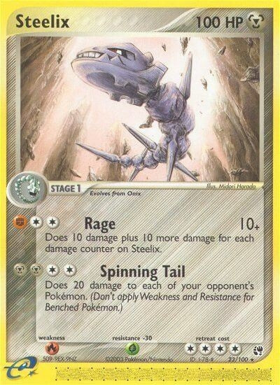 Image for Steelix (23/100) - Pokemon