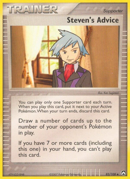 Image for Steven's Advice (83/108) - Pokemon