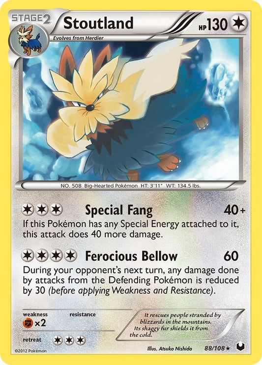 Image for Stoutland (88/108) - Pokemon