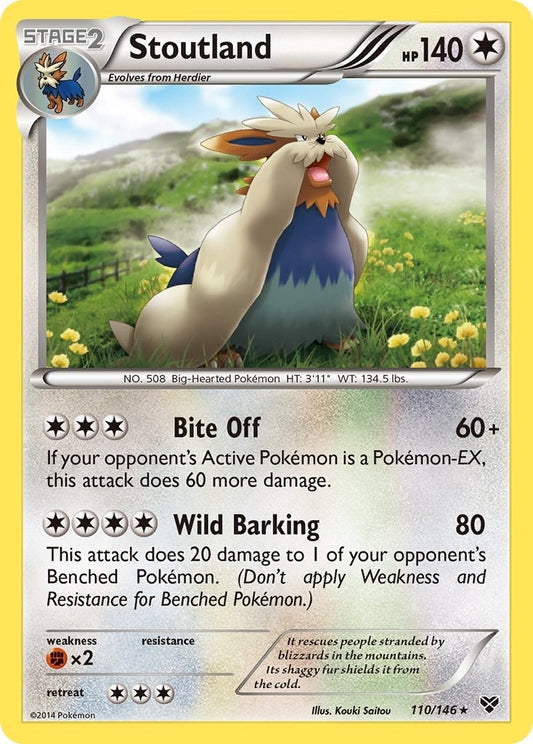 Image for Stoutland (110/146) - Pokemon