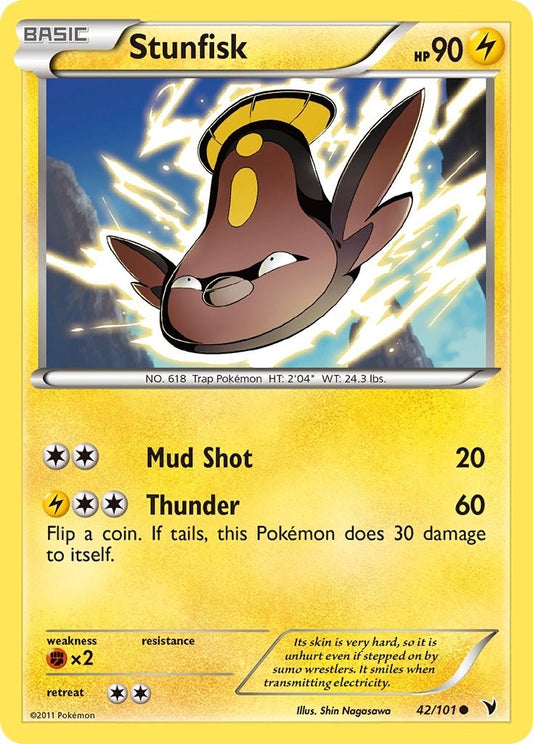 Image for Stunfisk (42) (42/101) - Pokemon