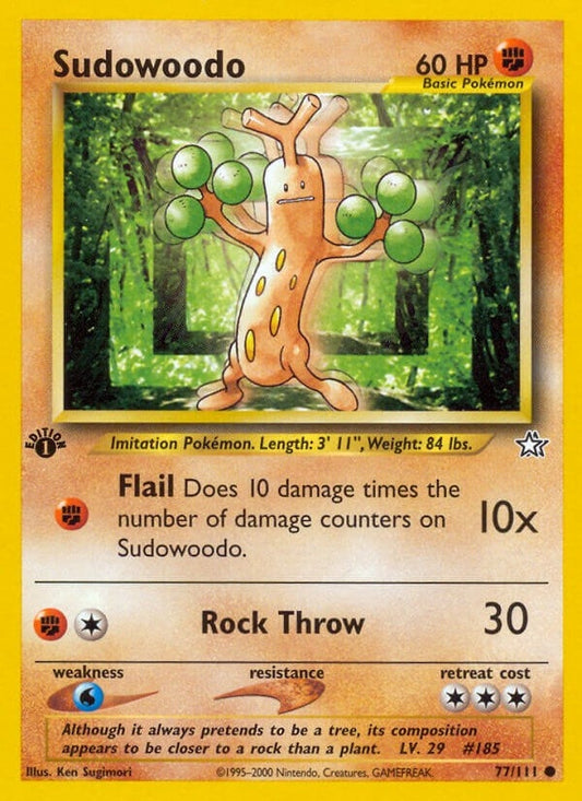 Image for Sudowoodo (077/111) - Pokemon
