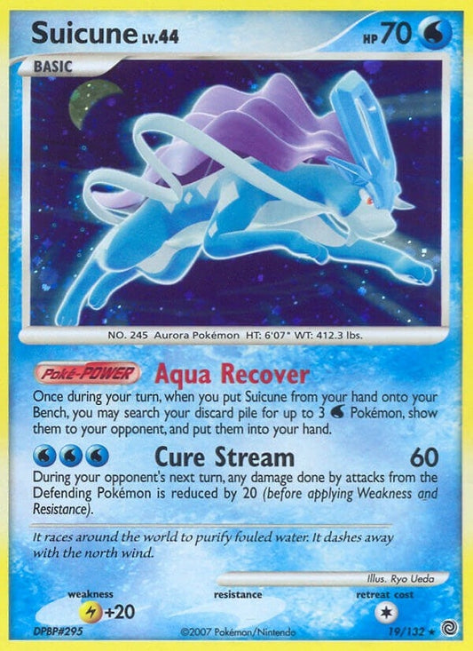 Image for Suicune (19/132) - Pokemon
