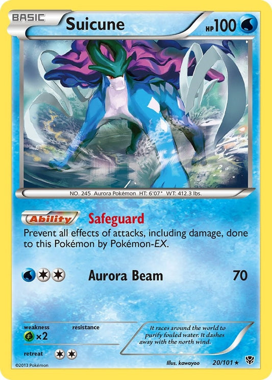 Image for Suicune (20/101) - Pokemon