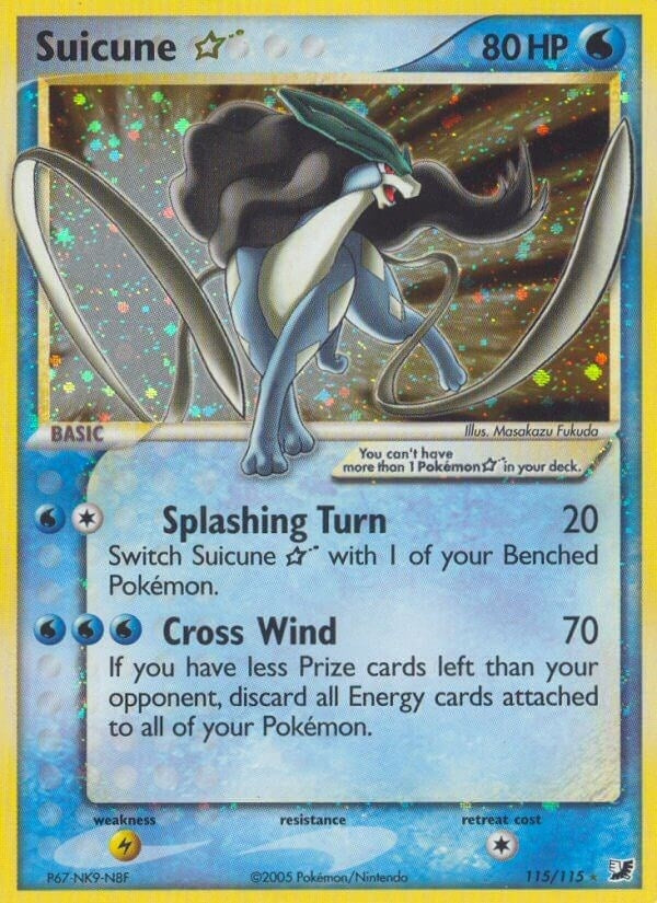 Image for Suicune Star (115/115) - Pokemon