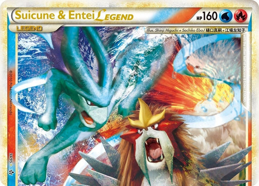 Image for Suicune & Entei Legend (Top) (94/95) - Pokemon