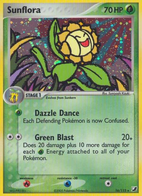 Image for Sunflora (16/115) - Pokemon