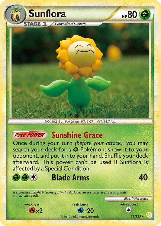 Image for Sunflora (31/123) - Pokemon