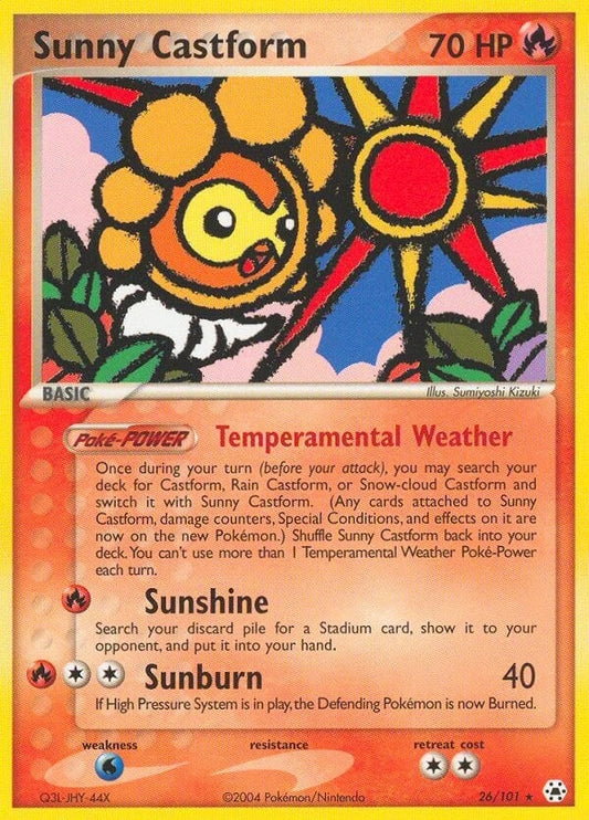 Image for Sunny Castform (26/101) - Pokemon