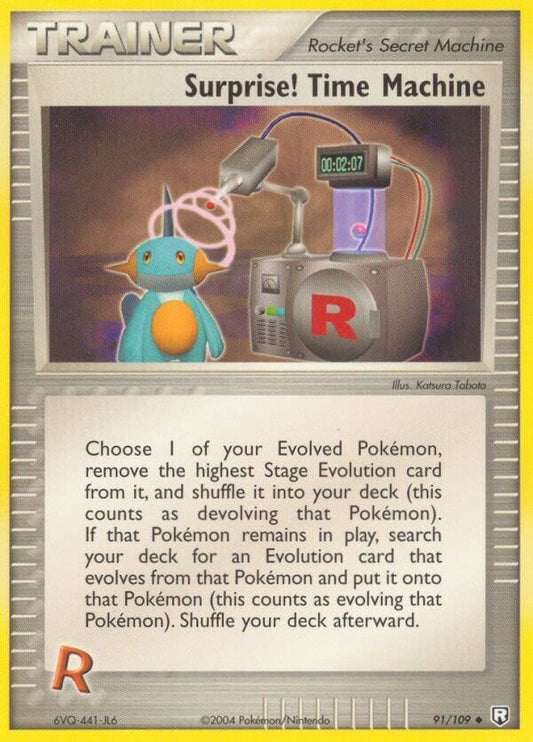 Image for Surprise! Time Machine (91/109) - Pokemon
