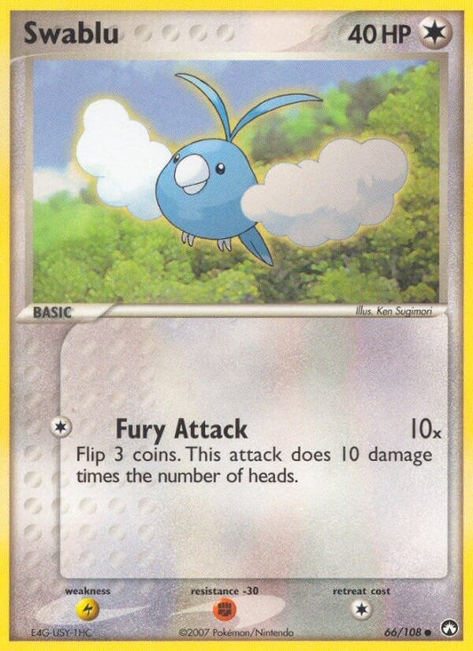Image for Swablu (66/108) - Pokemon