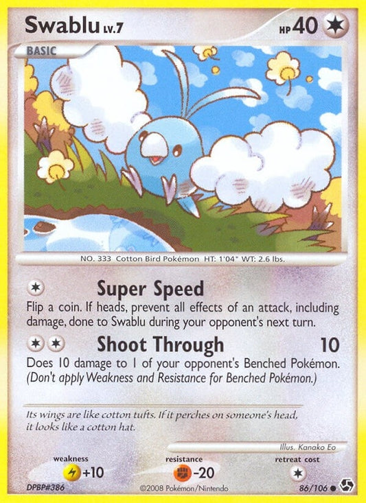 Image for Swablu (86/106) - Pokemon