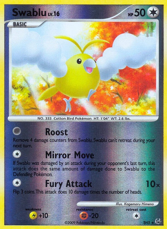 Image for Swablu (Shiny) (SH5) - Pokemon
