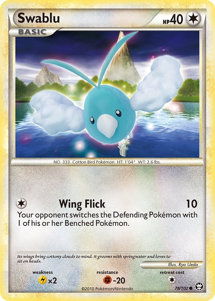 Image for Swablu (78/102) - Pokemon