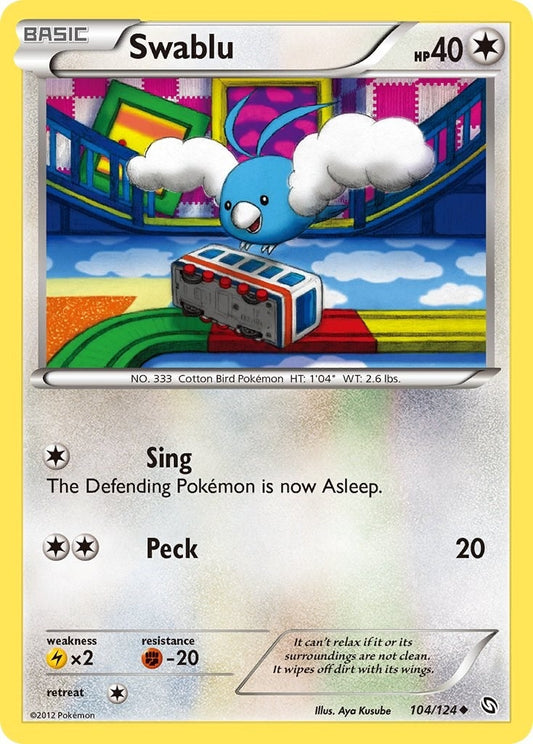 Image for Swablu (104) (104/124) - Pokemon