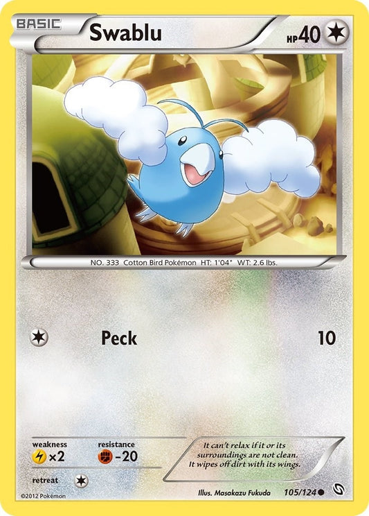 Image for Swablu (105) (105/124) - Pokemon
