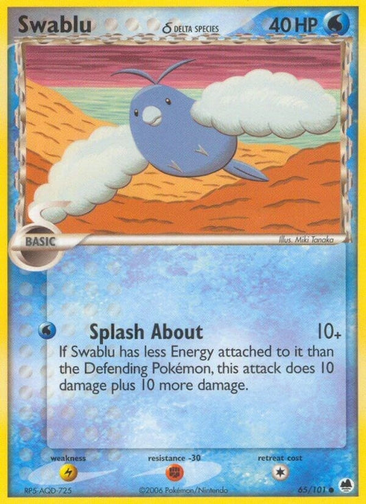 Image for Swablu (Delta Species) (65/101) - Pokemon