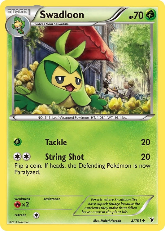 Image for Swadloon (2/101) - Pokemon