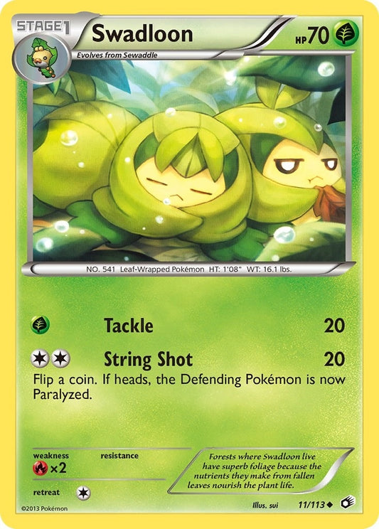 Image for Swadloon (11/113) - Pokemon